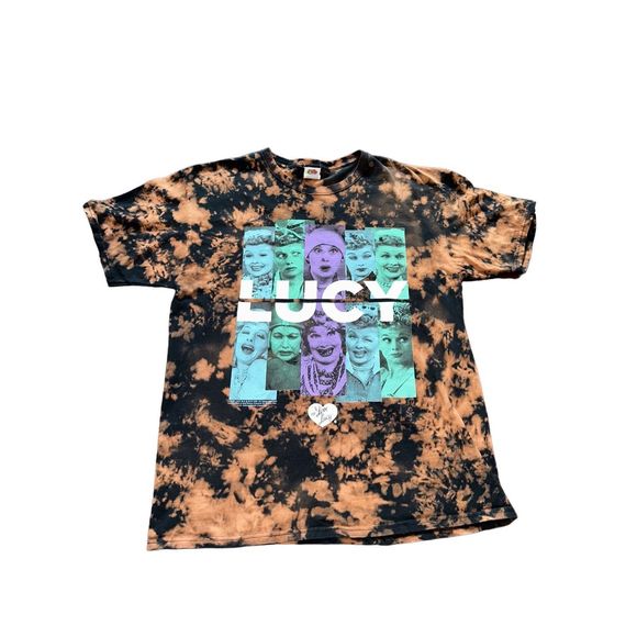 I Love Lucy Bleached Tee - Picture 1 of 3